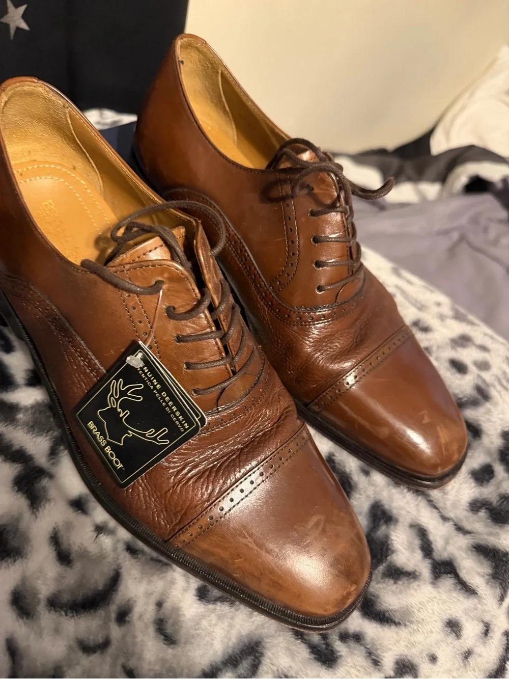 Brass Boot classic brown